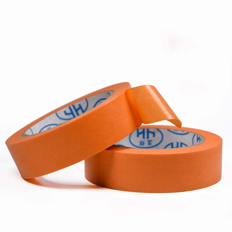 橘色和紙膠帶